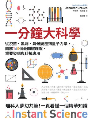 cover image of 一分鐘大科學